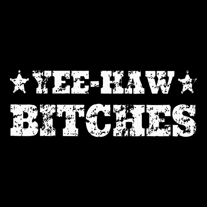 Retro Yee Haw Bitches Funny Yeehaw Western Country Cowgirl Cooling Performance Crew T-Shirt