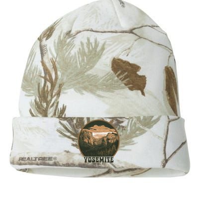 Retro Yosemite Halfdome Women National Park Kati Licensed 12" Camo Beanie