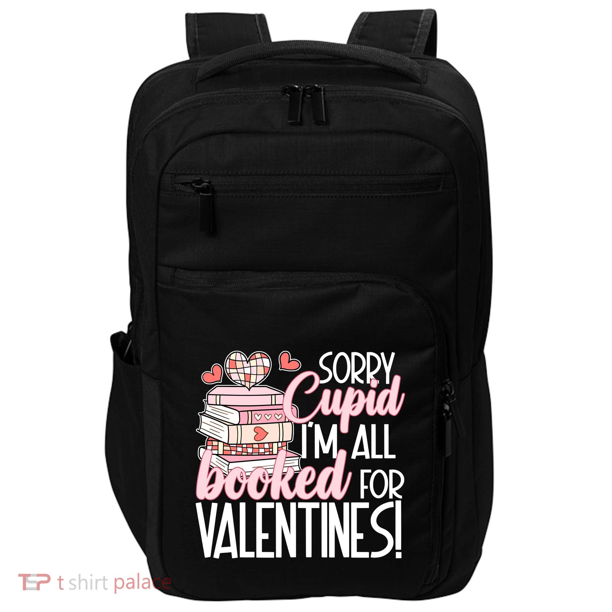 Read Your Heart Out Valentines Day Teacher Book Lover Impact Tech Backpack