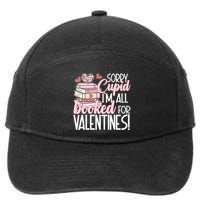Read Your Heart Out Valentines Day Teacher Book Lover 7-Panel Snapback Hat
