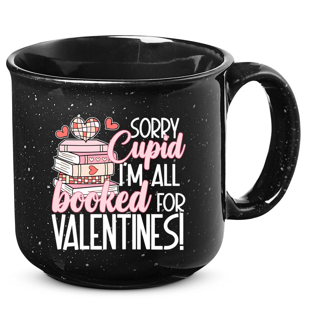 Read Your Heart Out Valentines Day Teacher Book Lover 15oz Campfire Ceramic Mug
