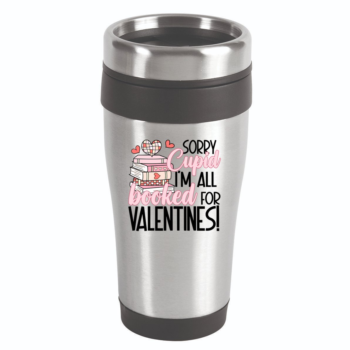 Read Your Heart Out Valentines Day Teacher Book Lover 16oz Travel Tumbler