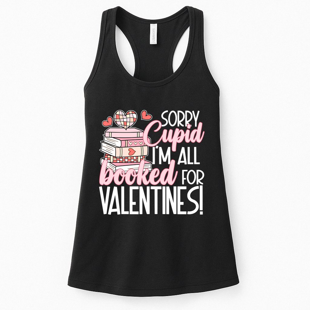 Read Your Heart Out Valentines Day Teacher Book Lover Womens Tank Top