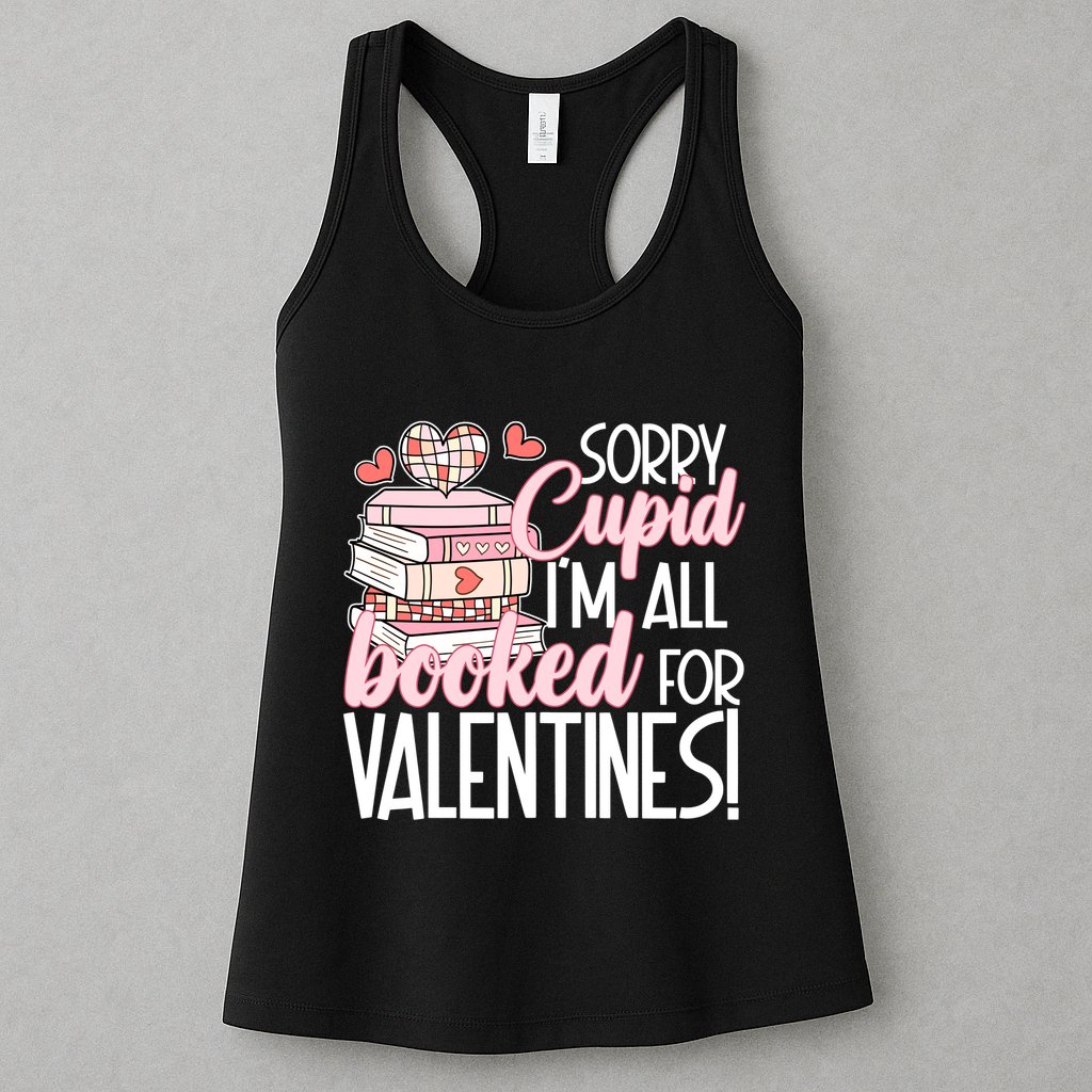 Read Your Heart Out Valentines Day Teacher Book Lover Womens Tank Top