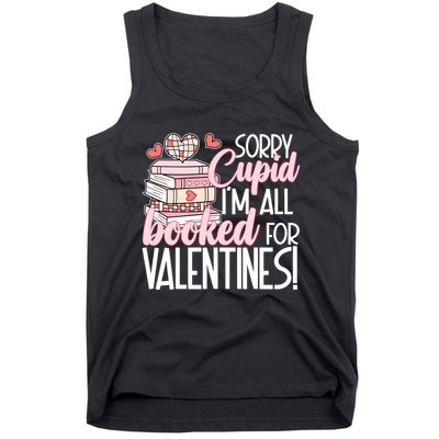 Read Your Heart Out Valentines Day Teacher Book Lover Tank Top