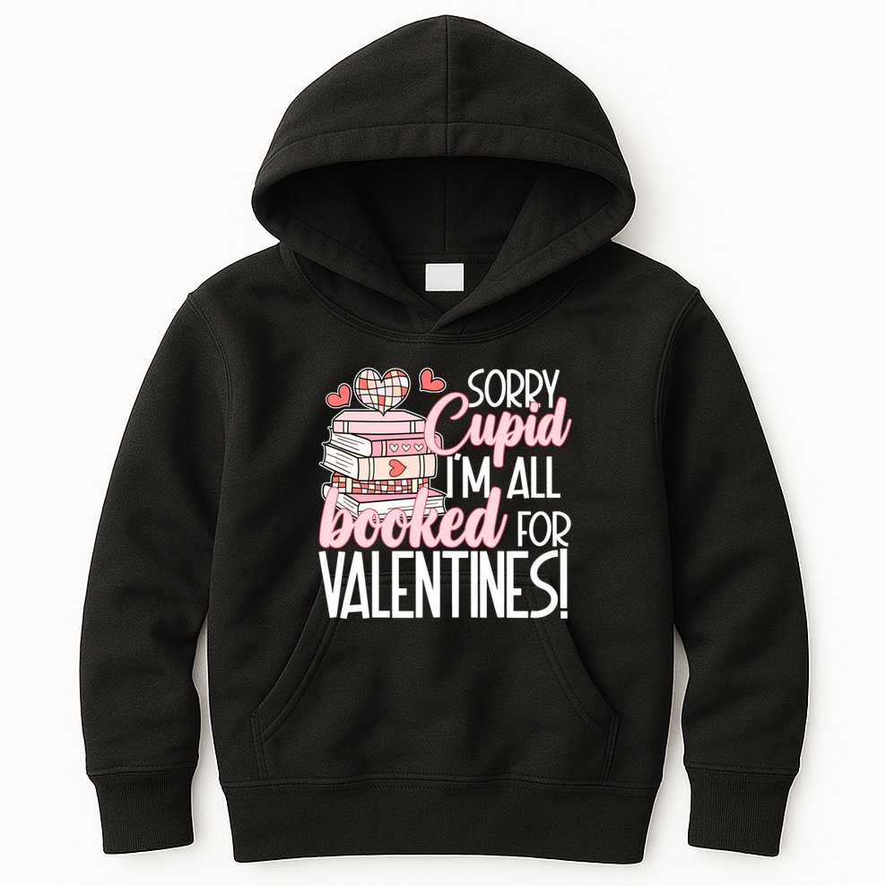 Read Your Heart Out Valentines Day Teacher Book Lover Kids Hoodie