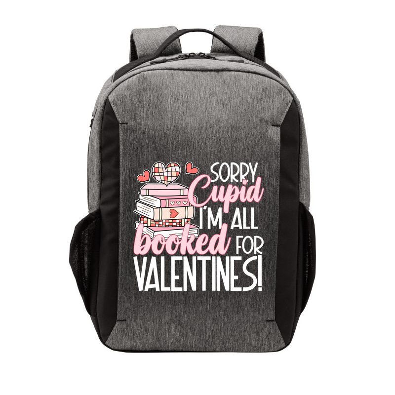 Read Your Heart Out Valentines Day Teacher Book Lover Vector Backpack