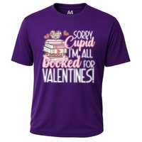 Read Your Heart Out Valentines Day Teacher Book Lover Cooling Performance Crew T-Shirt