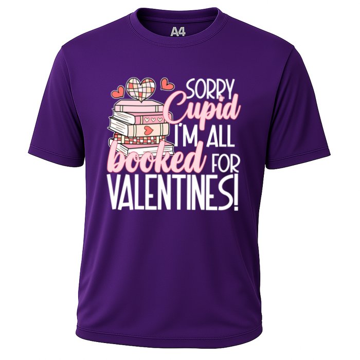 Read Your Heart Out Valentines Day Teacher Book Lover Cooling Performance Crew T-Shirt