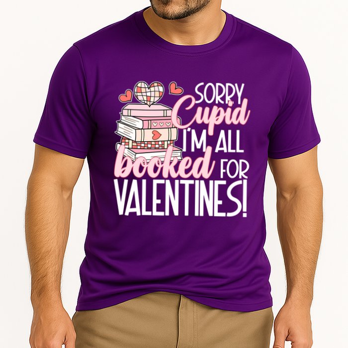Read Your Heart Out Valentines Day Teacher Book Lover Cooling Performance Crew T-Shirt