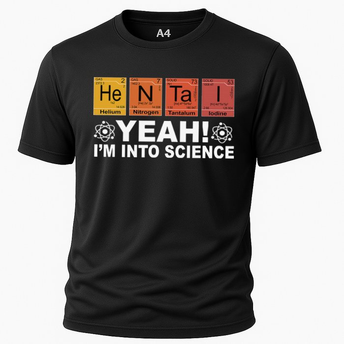 Retro Yeah I'm Into Science Hentai Periodic Table Chemistry Cooling Performance Crew T-Shirt