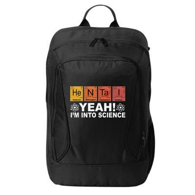 Retro Yeah I'm Into Science Hentai Periodic Table Chemistry City Backpack
