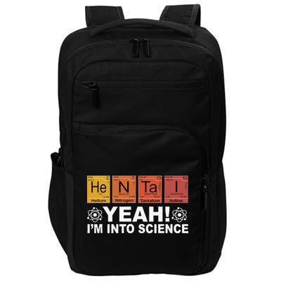Retro Yeah I'm Into Science Hentai Periodic Table Chemistry Impact Tech Backpack