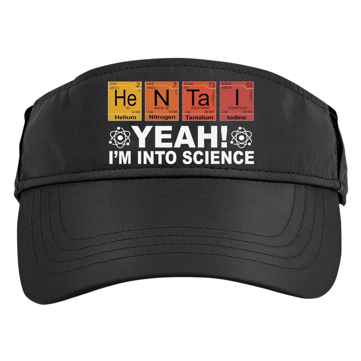 Retro Yeah I'm Into Science Hentai Periodic Table Chemistry Adult Drive Performance Visor