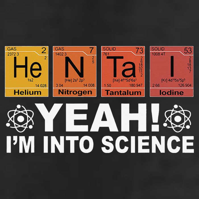 Retro Yeah I'm Into Science Hentai Periodic Table Chemistry Adult Drive Performance Visor