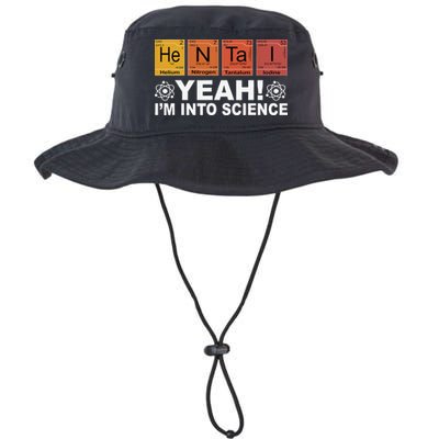 Retro Yeah I'm Into Science Hentai Periodic Table Chemistry Bucket Hat