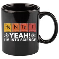 Retro Yeah I'm Into Science Hentai Periodic Table Chemistry 11oz C Handle Ceramic Mug