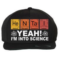 Retro Yeah I'm Into Science Hentai Periodic Table Chemistry Wool Snapback Cap