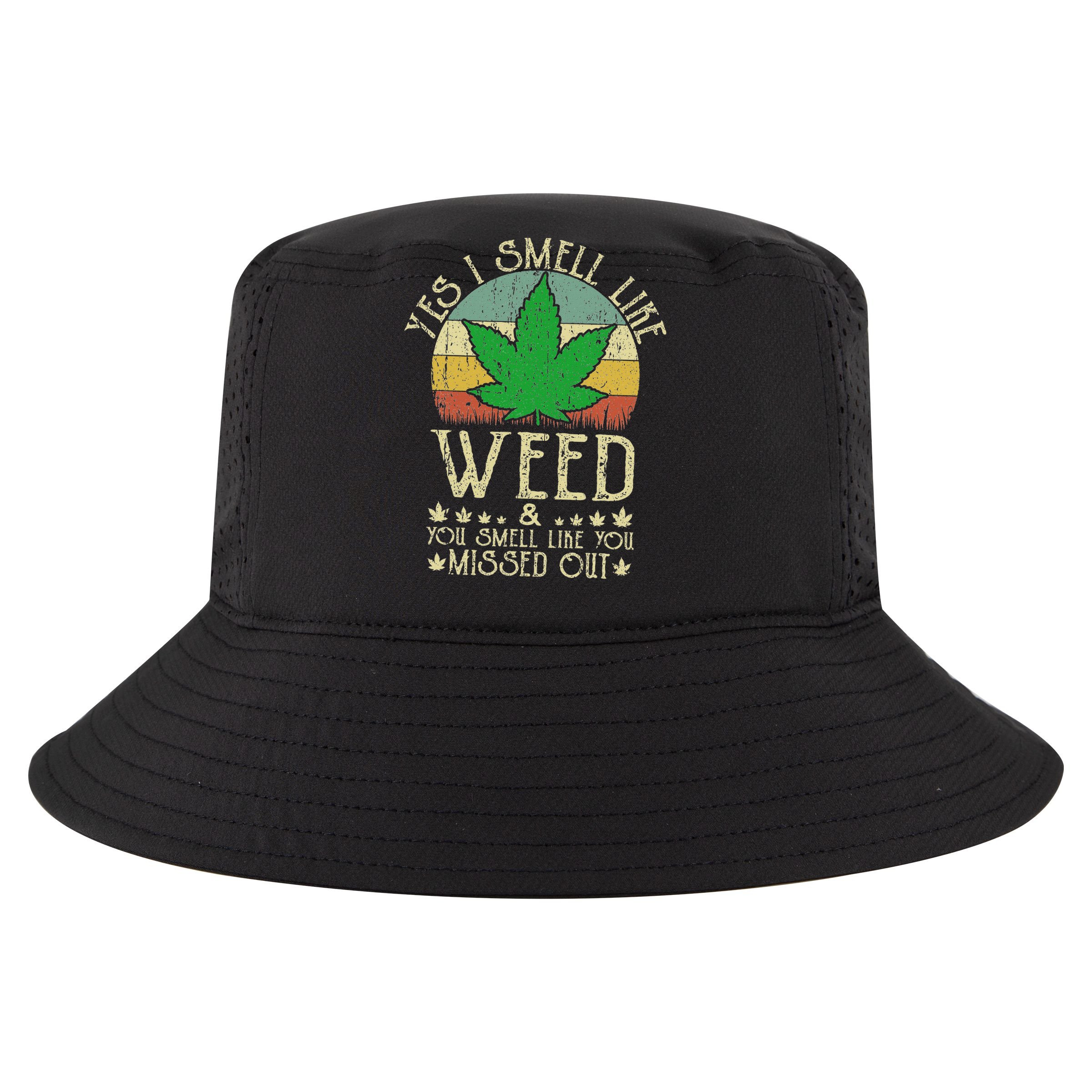 Retro Yes I Smell Like Weed You Smell Like You Missed Out Apron