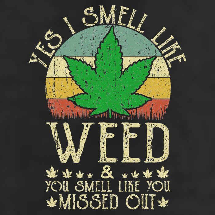 Retro Yes I Smell Like Weed You Smell Like You Missed Out Tumbler