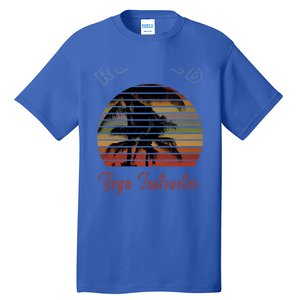 Retired Yoga Instructor Retiret Gift Beach Gift Tall T-Shirt