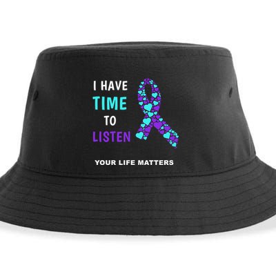 Ribbon Your Life Matters Gift Cool Gift Sustainable Bucket Hat