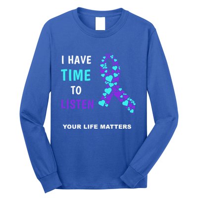 Ribbon Your Life Matters Gift Cool Gift Long Sleeve Shirt