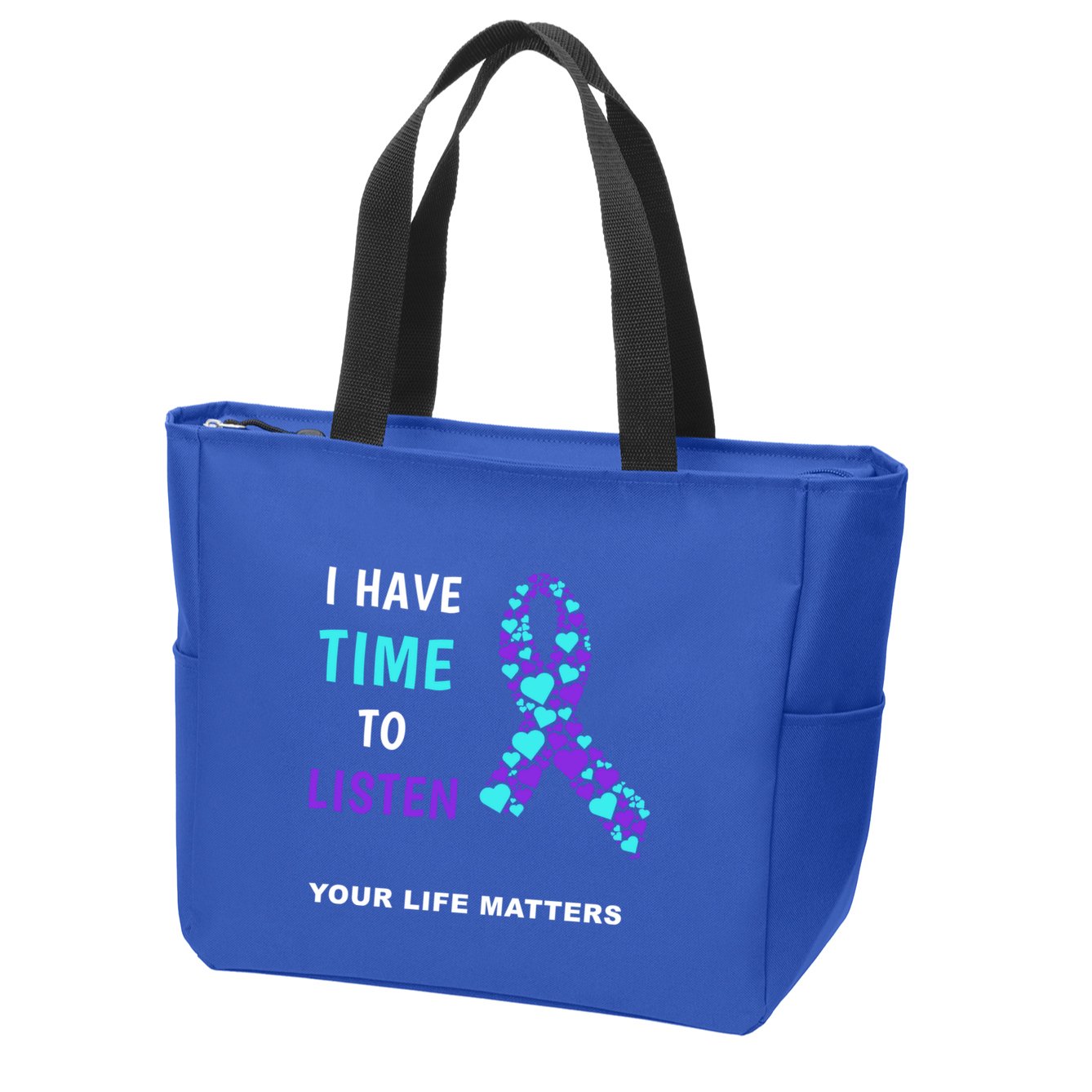 Ribbon Your Life Matters Gift Cool Gift Zip Tote Bag