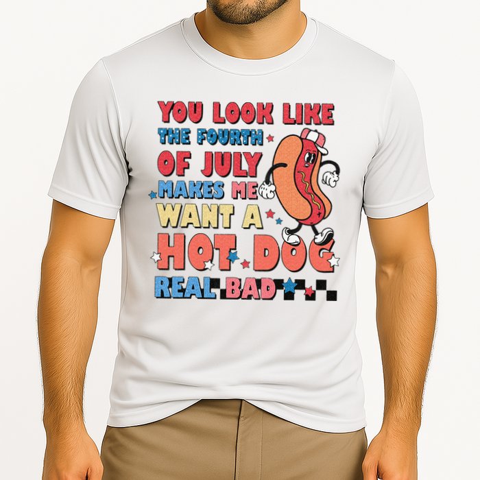 Retro You Look Like The Fourth of July 4th of July Performance Shirt