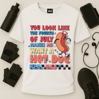 Retro You Look Like The Fourth of July 4th of July Performance Shirt