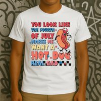 Retro You Look Like The Fourth of July 4th of July T-Shirt