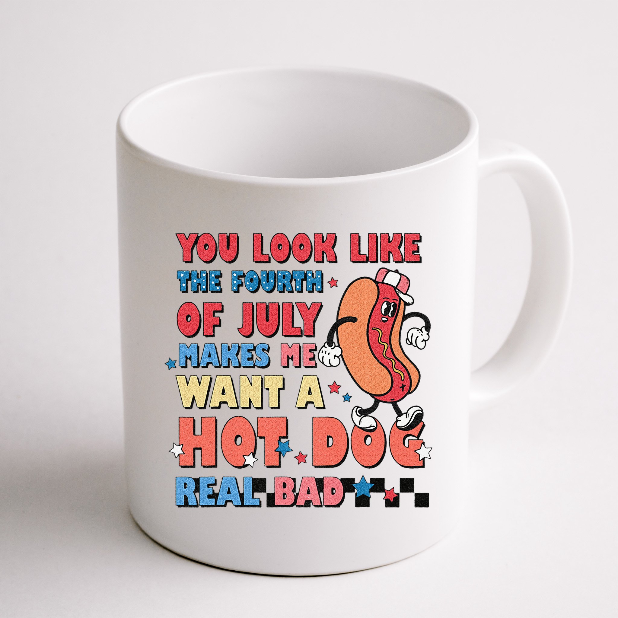 Retro You Look Like The Fourth of July 4th of July Mug