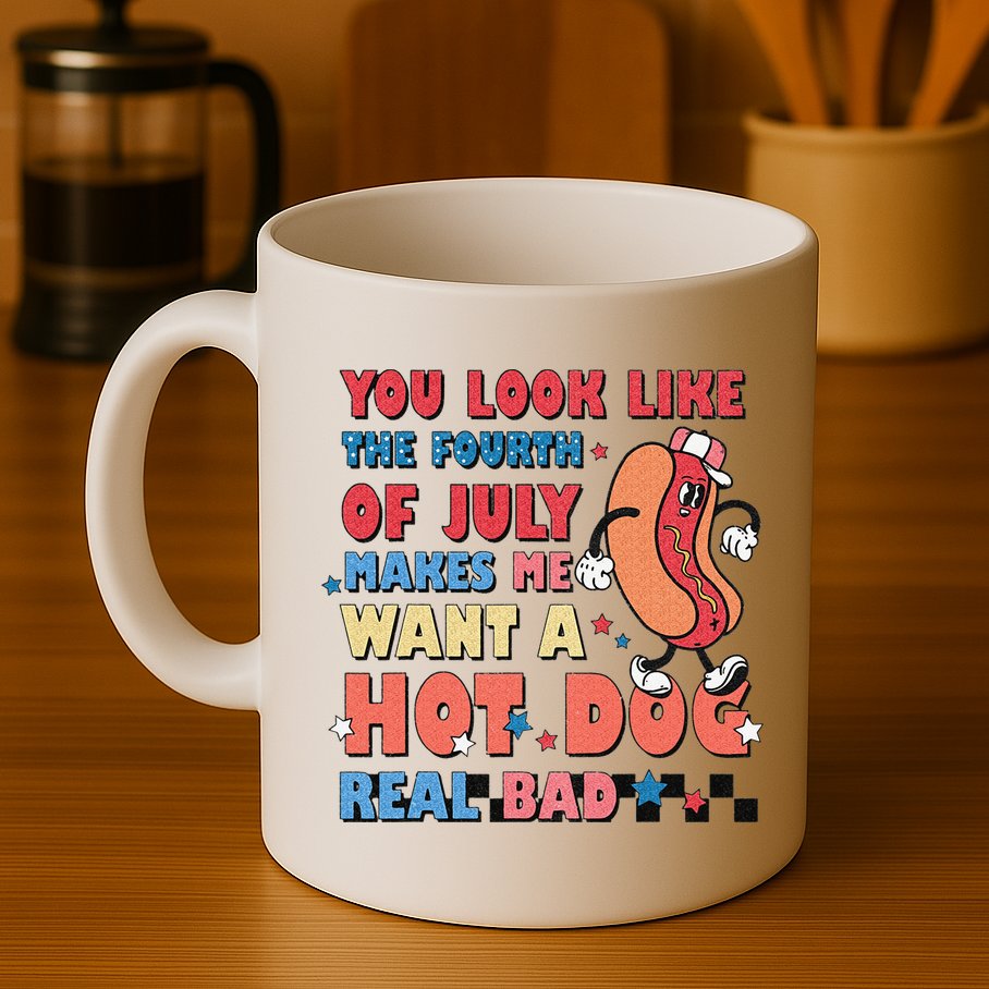 Retro You Look Like The Fourth of July 4th of July Mug
