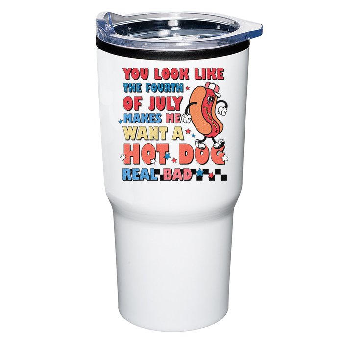 Retro You Look Like The Fourth of July 4th of July Tumbler