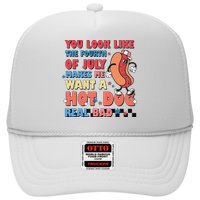 Retro You Look Like The Fourth of July 4th of July Trucker Hat