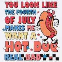 Retro You Look Like The Fourth of July 4th of July Tank Top