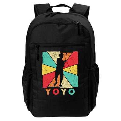 Retro Yoyo Lover Yoyo Toy Game Pastime Gift Yoyo Daily Commute Backpack