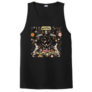 Respect Your Mother Earth Care For The Planet Earth Day Gift PosiCharge Competitor Tank