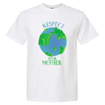 Respect Your Mother Earth Day Artistic Earth Garment-Dyed Heavyweight T-Shirt