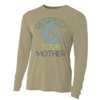 Respect Your Mother Earth Day Cooling Performance Long Sleeve Crew