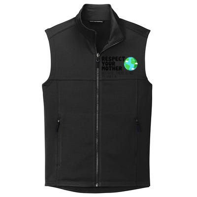 Respect Your Mother, Earth Day Collective Smooth Fleece Vest