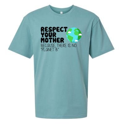 Respect Your Mother, Earth Day Sueded Cloud Jersey T-Shirt