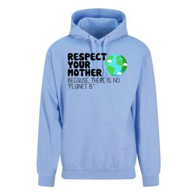 Respect Your Mother, Earth Day Unisex Surf Hoodie