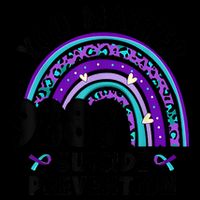Rainbow You Matter 988 Suicide Prevention Awareness Ribbon Premium T-Shirt
