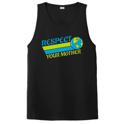 Respect Your Mother Earth Day Earth Mother Gift PosiCharge Competitor Tank