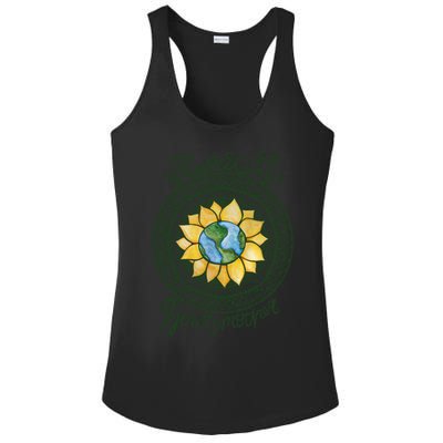 Respect Your Mother Earth Day Dala Gift Ladies PosiCharge Competitor Racerback Tank