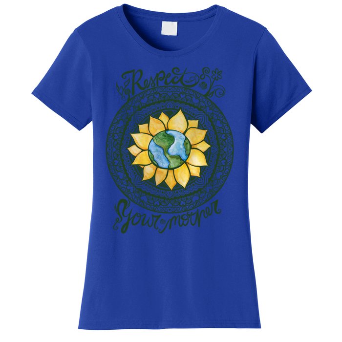 Respect Your Mother Earth Day Dala Gift Women's T-Shirt