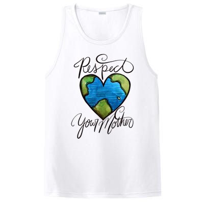 Respect Your Mother Earth Day Cool Gift PosiCharge Competitor Tank