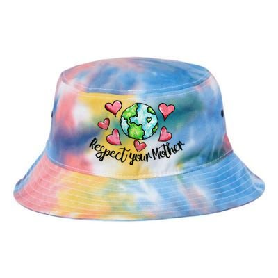 Respect Your Mother Earth Global Climate Strike Gift Tie Dye Newport Bucket Hat