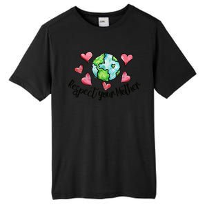 Respect Your Mother Earth Global Climate Strike Gift Tall Fusion ChromaSoft Performance T-Shirt